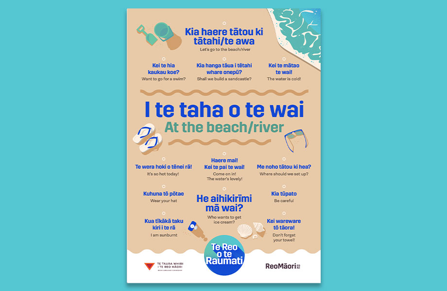 I te taha o te wai - At the beach/river preview image 2