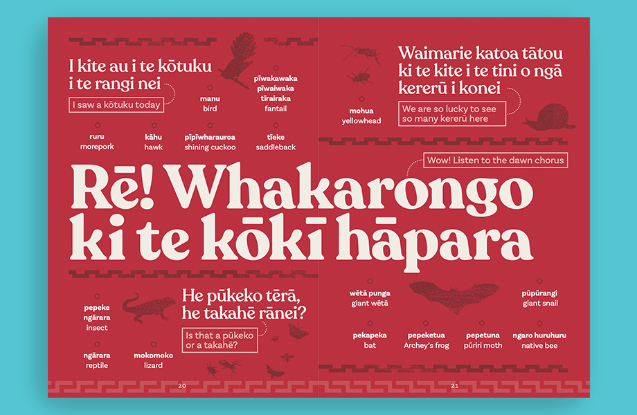 Te Tini a Tāne - Fauna Poster preview image