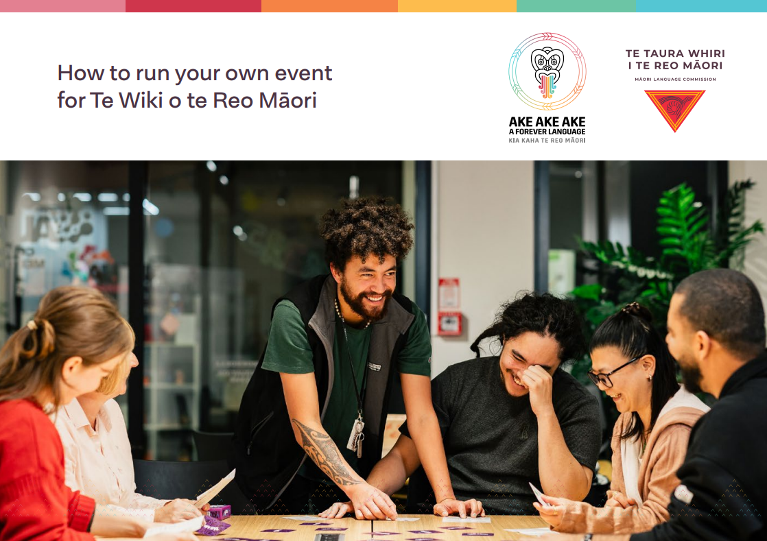 How to run your own Te Wiki Event Eng preview image