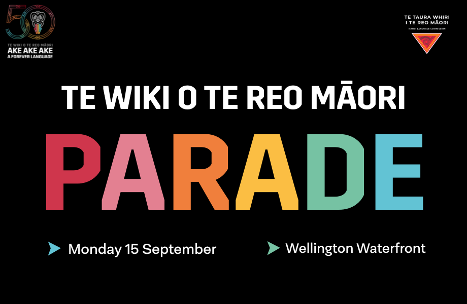 Photo of Te Wiki o te Reo Māori Parade