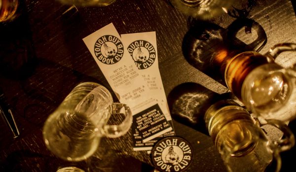 Melbourne City chapter of Tough Guy Book Club members meet at pubs to talk about books, life and masculinity. Photograph: Meredith O'Shea/The Guardian