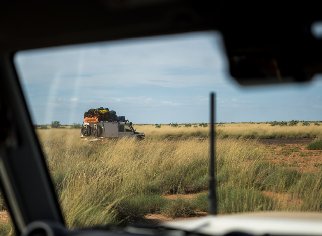 Heading out on remote Country to Ngurra Kayanta IPA. Photo: Annette Ruzicka