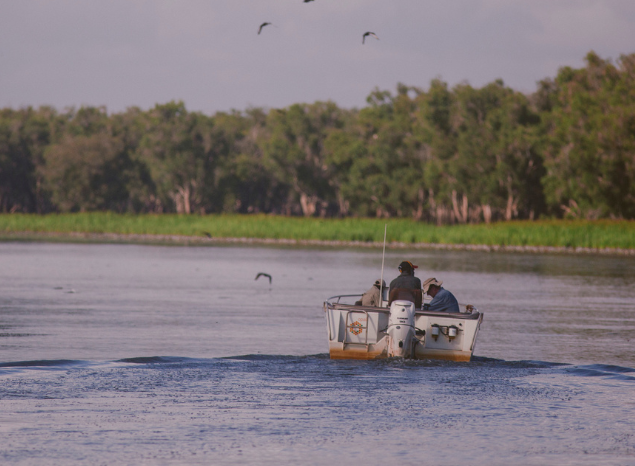 In October the globally significant Arafura Swamp Indigenous Protected Area was launched. Photo Courtesy ASRAC. 