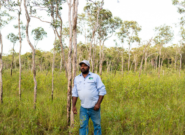 Normanby Ranger Vince Harrigan. Photo: Annette Ruzicka. Normanby Ranger Vince Harrigan. Photo: Annette Ruzicka.