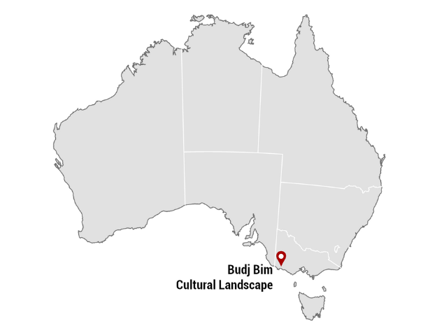 Budj Bim is located on Gunditjmara Country, in southwestern Victoria. Map: Country Needs People.