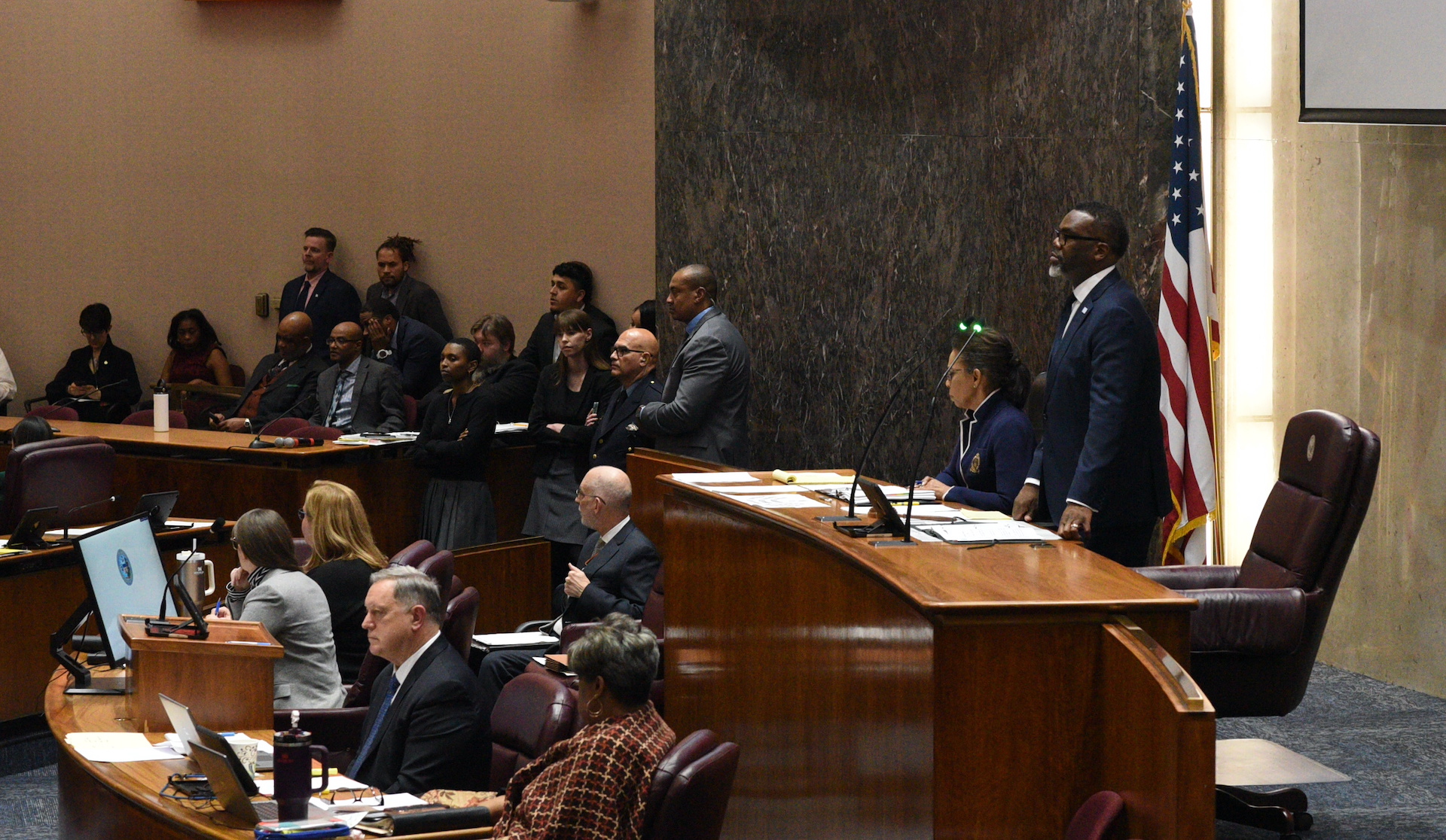 Council-driven budget plan clears chamber, setting up mayoral veto decision