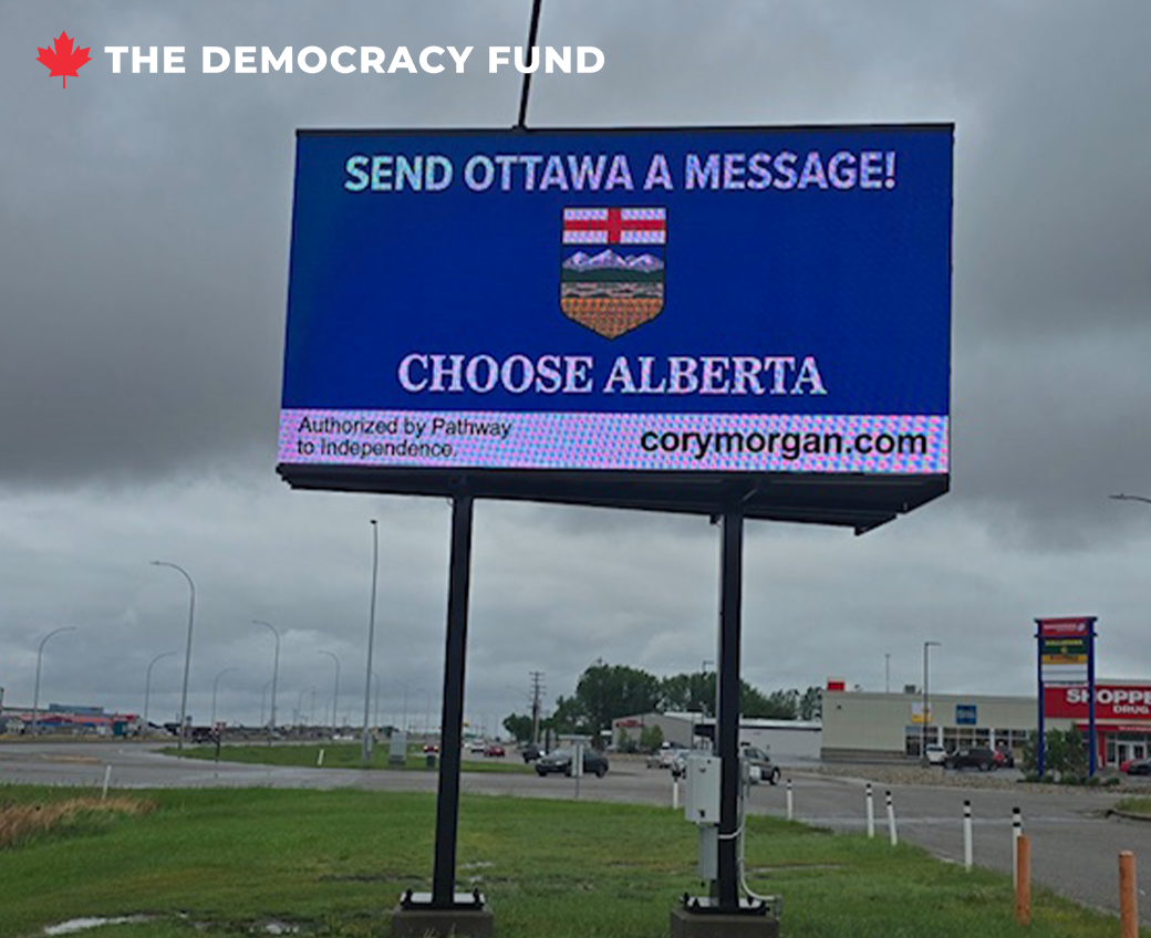 Cory Morgan sign
