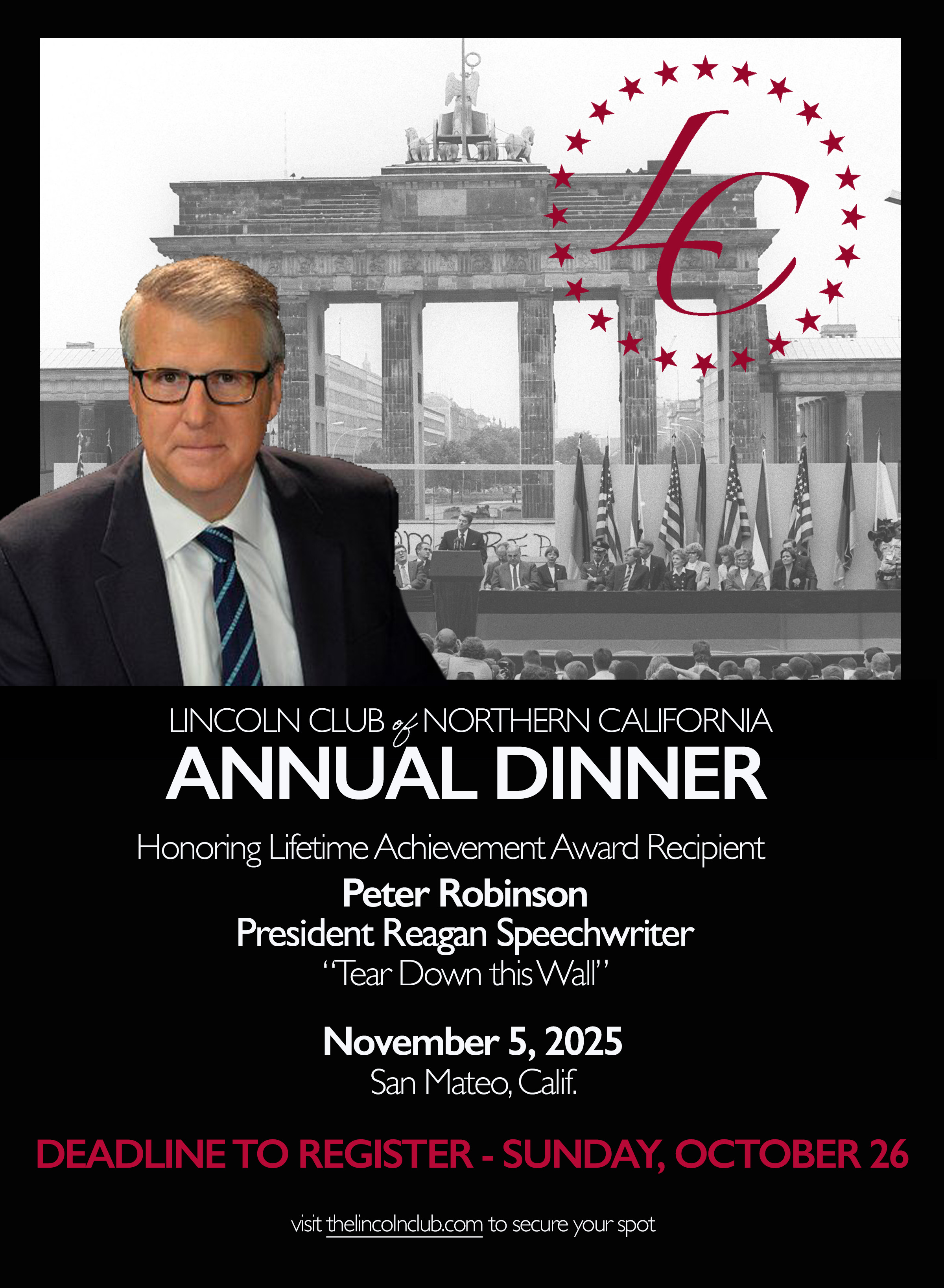 Annual Dinner Registration Deadline