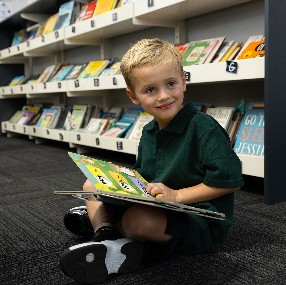 Student receiving individual support