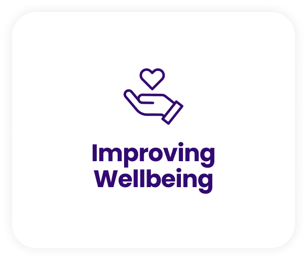 Improving wellbeing