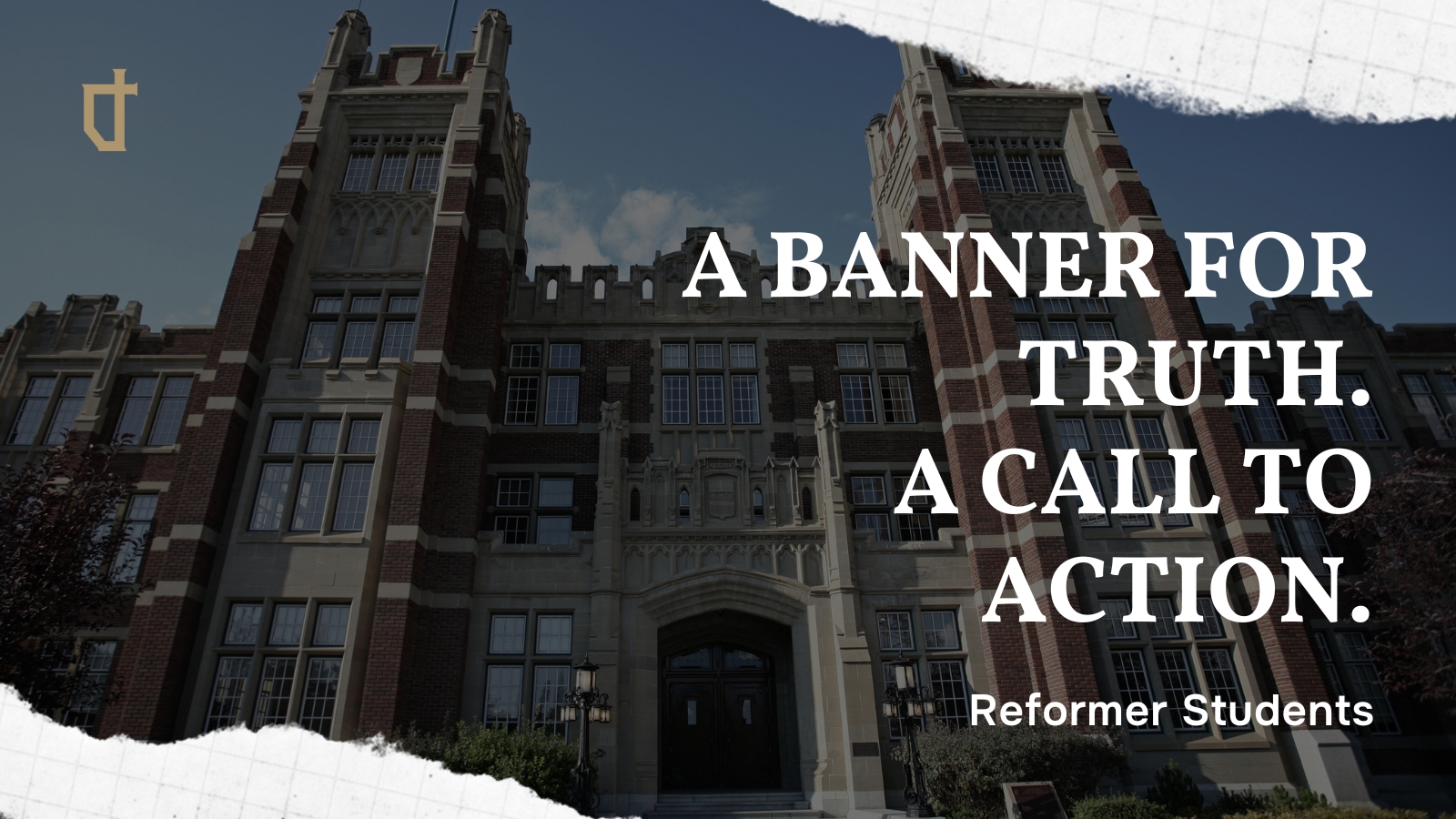 A Banner for Truth. A Call to Action.