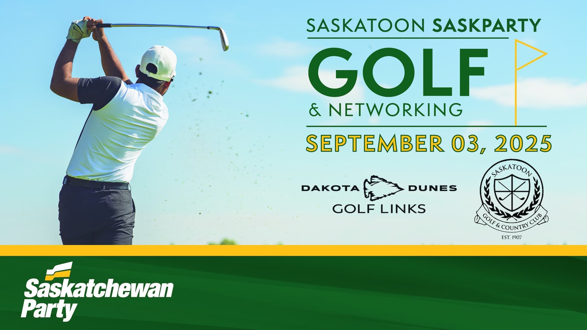 2025 Saskatoon SaskParty Golf and Networking