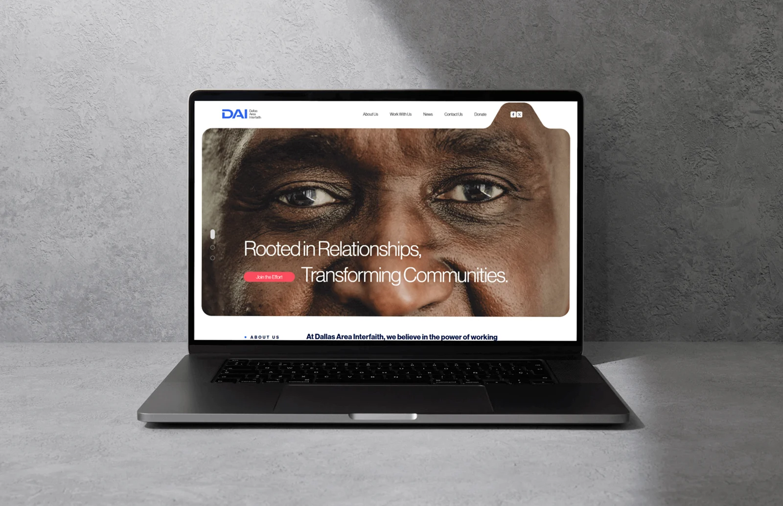 Screenshot of DAI project