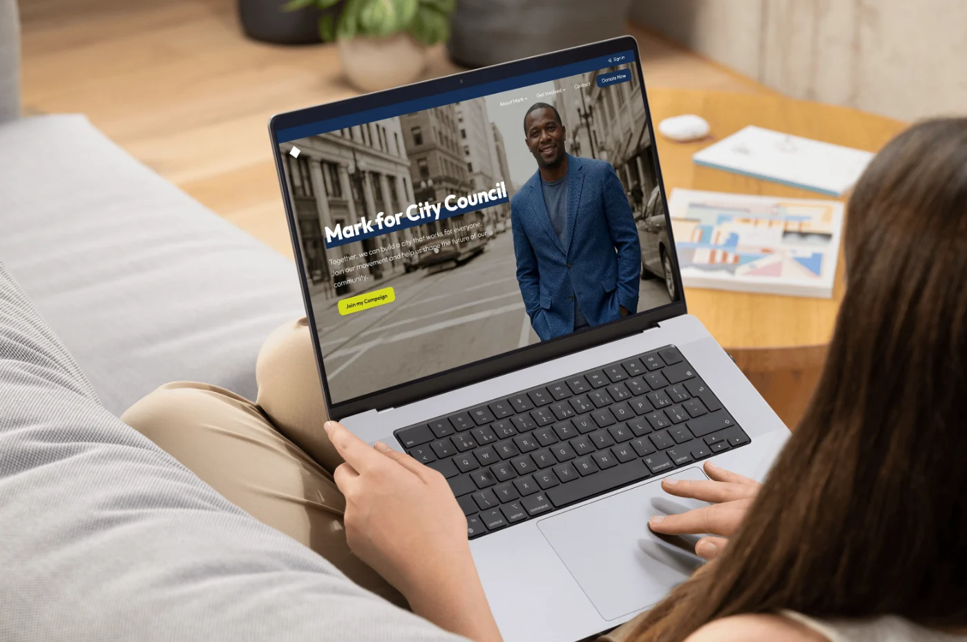 Screenshot of Horizon Theme project