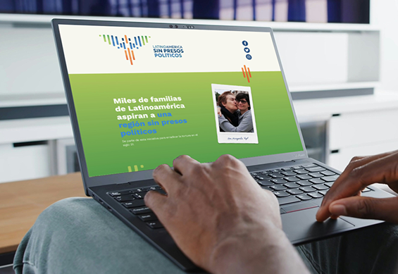 Latinoamérica Sin Presos Políticos Website