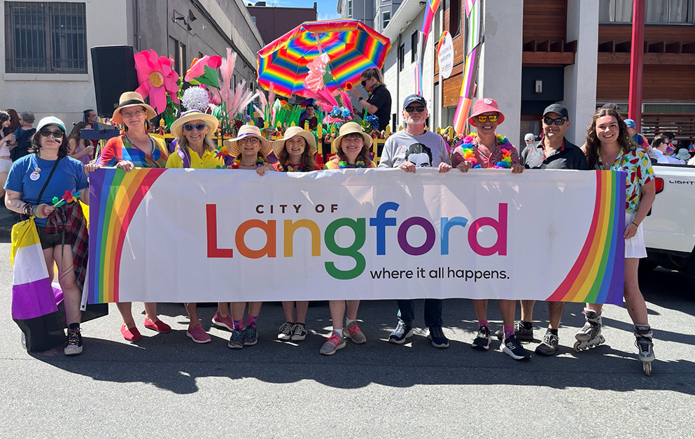 Langford at Pride