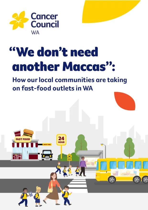 Cover of the We don't need another Maccas report