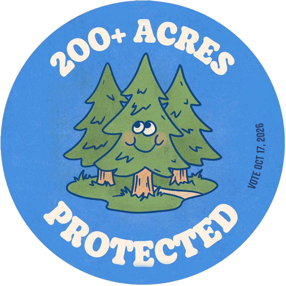 200+ acres protected