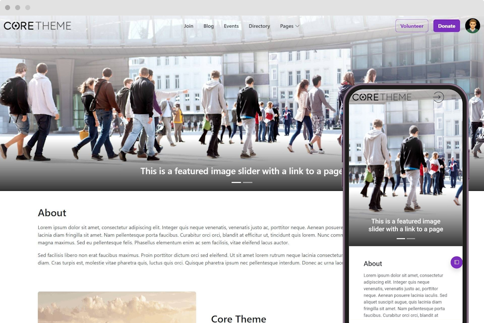 Image of theme Variant 1
