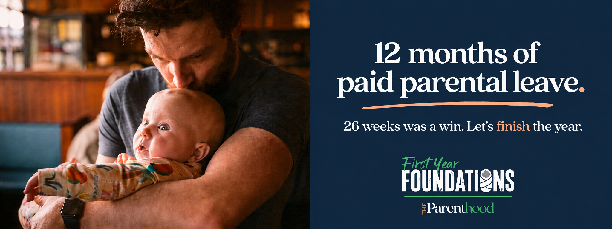 12 months of paid parental leave - sign the petition