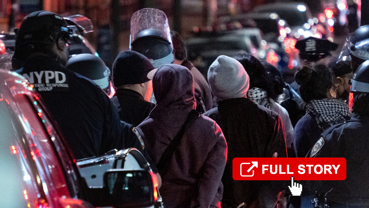 NYC Mayor decries 'outside agitators' in Columbia protest crackdown