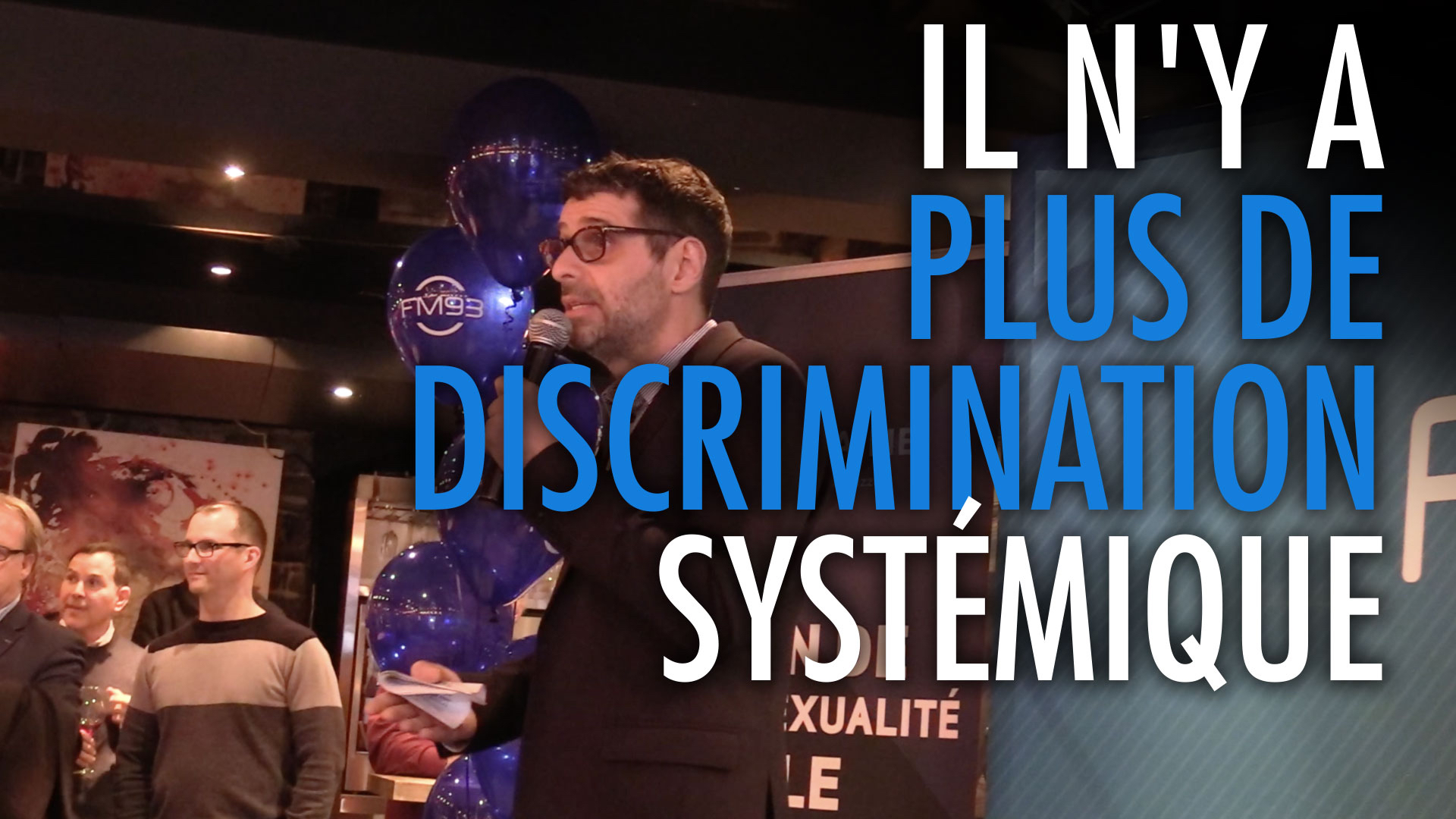 Il n'y a plus de discrimination systémique LeRebelle.media