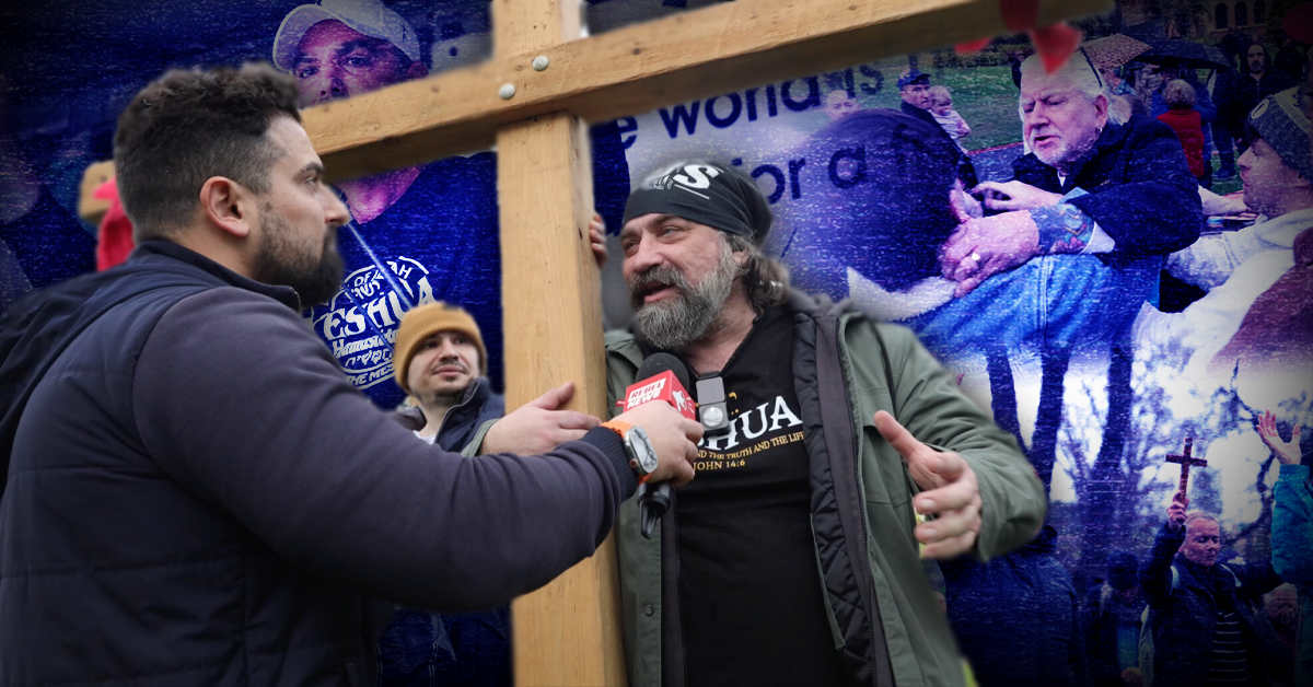 NAZI STUNT BACKFIRES: Christians RISE UP and KICK OUT Hitler fans