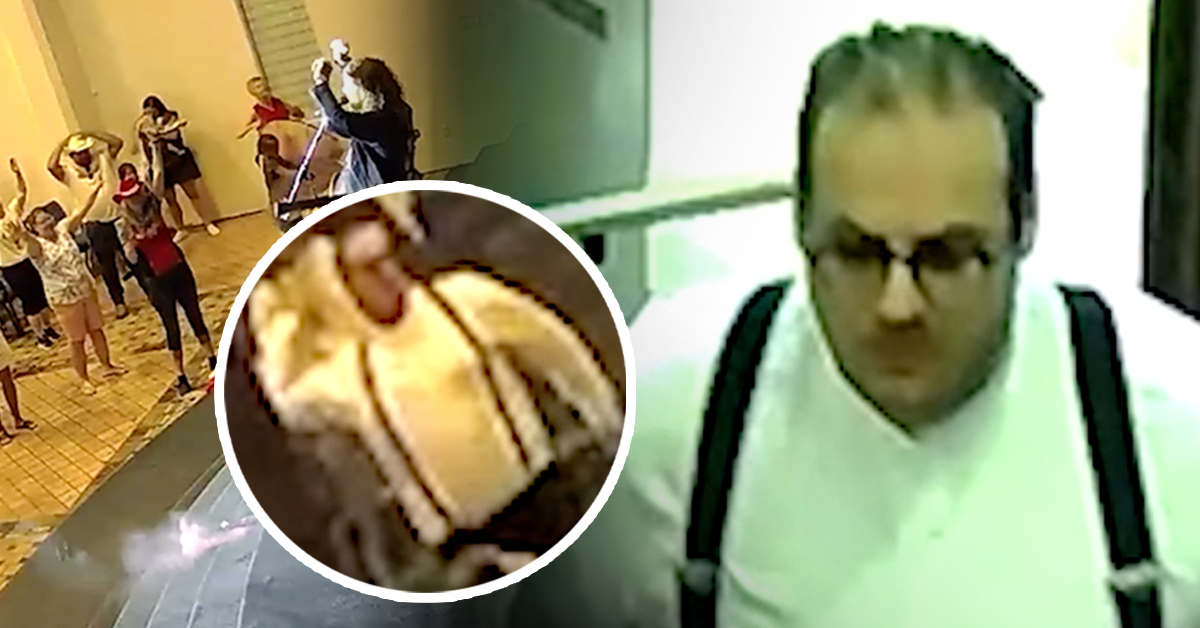 Help us find the thug who threw smoke bombs at a Christian pastor in Montreal!