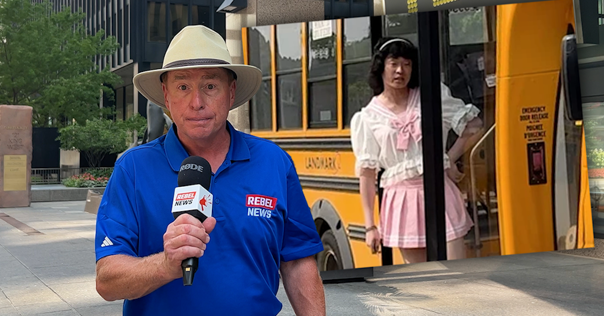 Does the corporate owner of Landmark Bus Lines approve of that cross-dressing bus driver with 'The Lolita Line' signage?