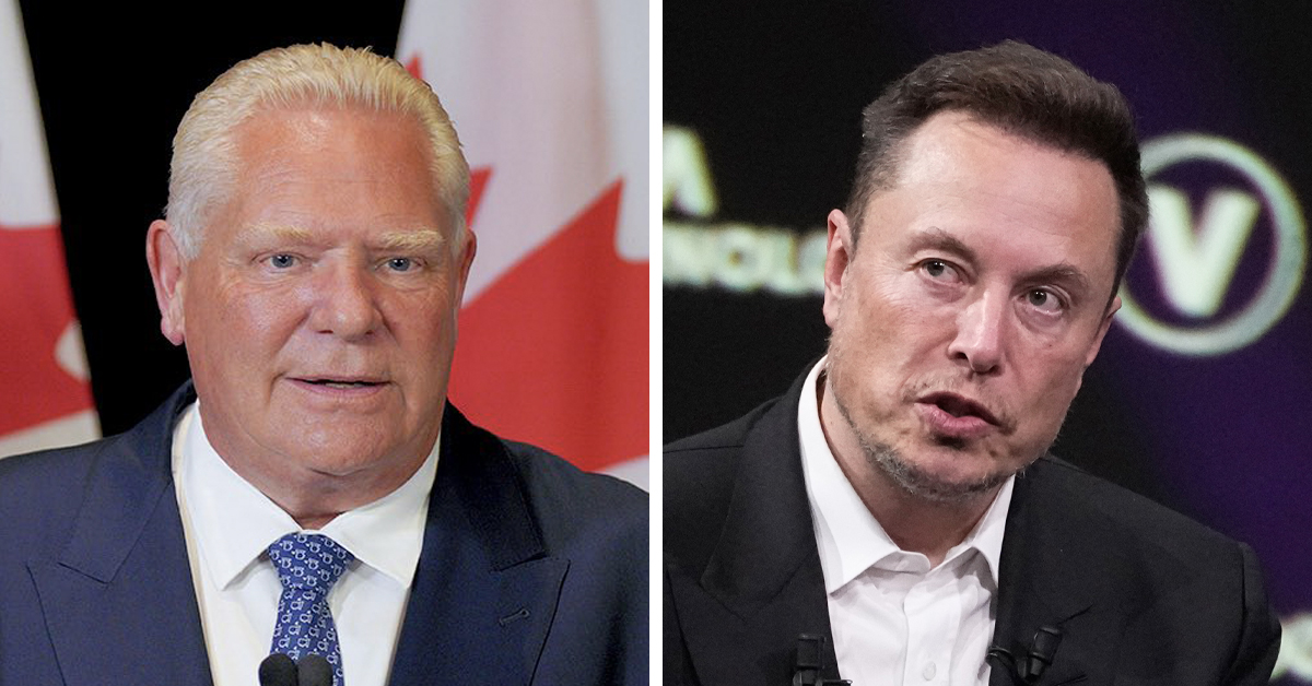 Facebook / FordNation (left) and AP Photo/Michel Euler (right)