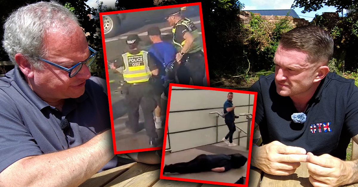 EXCLUSIVE: Watch my interview with Tommy Robinson, after his police vindication