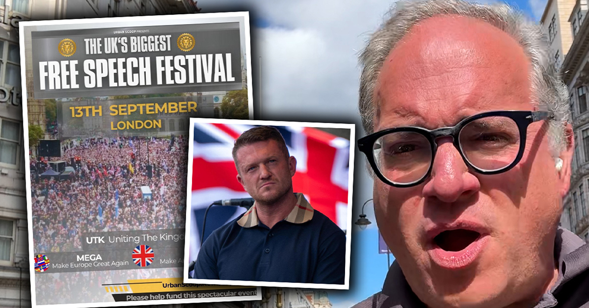 Join me for a once-in-a-lifetime trip to meet Tommy Robinson in the UK!