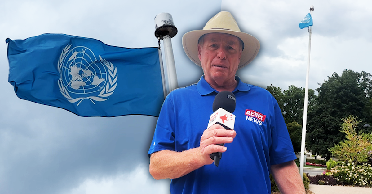 Outrageous: Why is the United Nations flag flying at the cenotaph in Brampton?