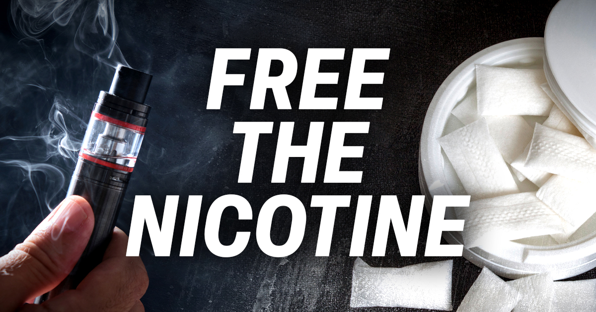 Free the Nicotine! Break Big Pharma’s grip on Canadian policy