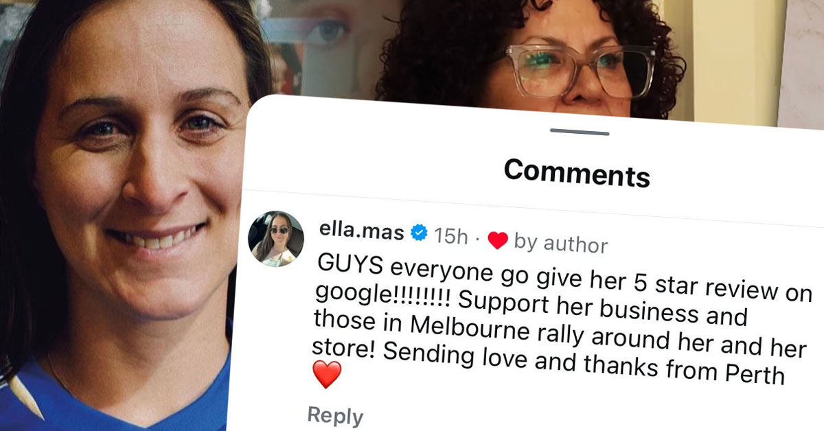Former Aussie soccer star backs RACIST Melbourne salon owner