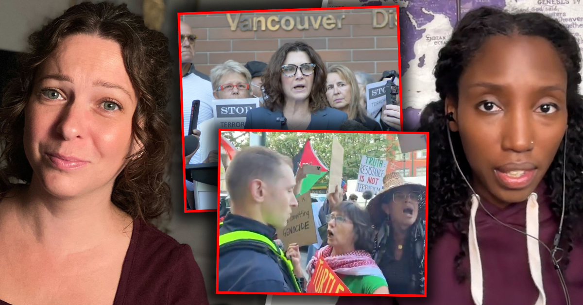 Anti-Israel protesters crash B.C. MLA's press conference