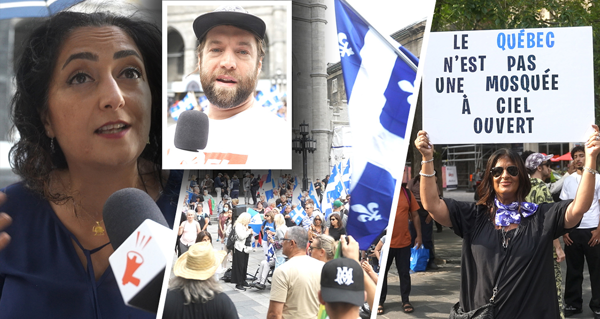 Les Québécois se sont rassemblés une 3e fois contre les prières de rue