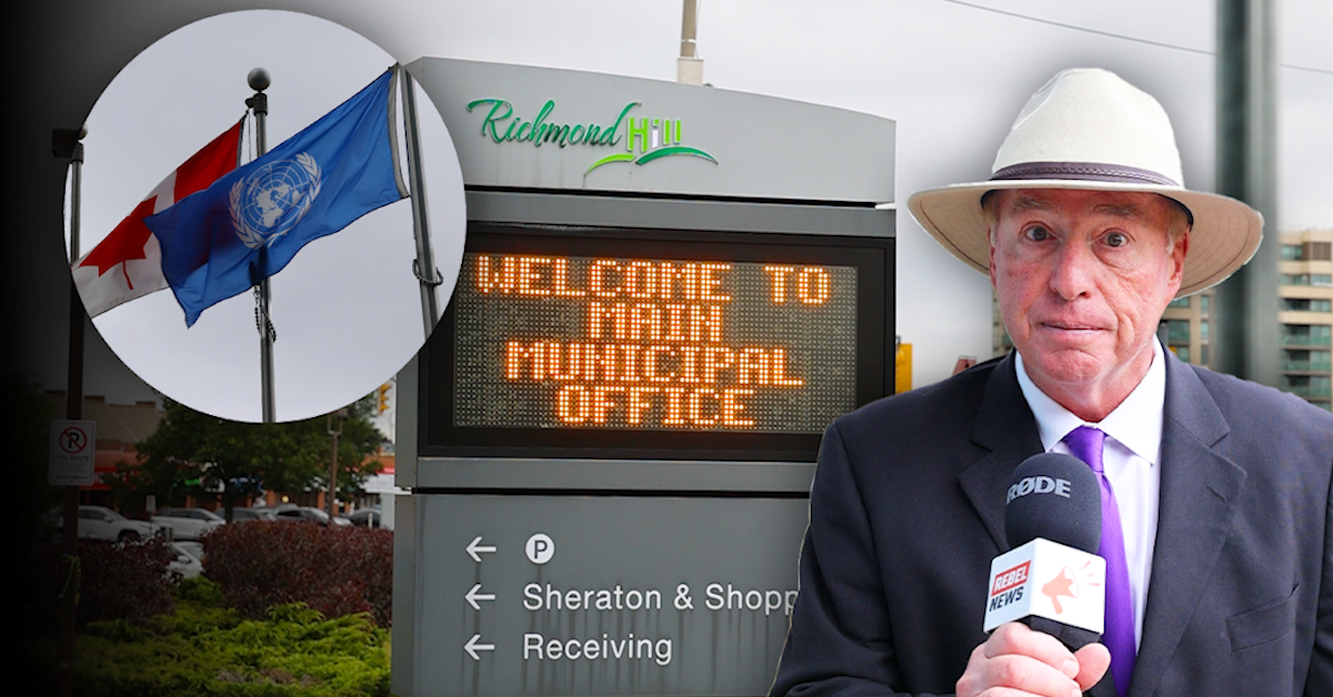 City of Richmond Hill, Ont., flies UN flag, hosts UN think tank — why?