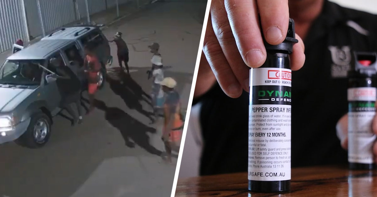 Pepper spray now legal in NT under new crime crackdown