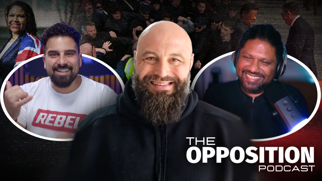Rebel ENFORCER joins show discussing Dan's DICTATOR gathering & Senate's Aussie flag BAN