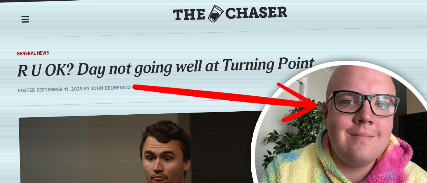 The Chaser is under fire for mocking the assassination of American conservative activist Charlie Kirk.