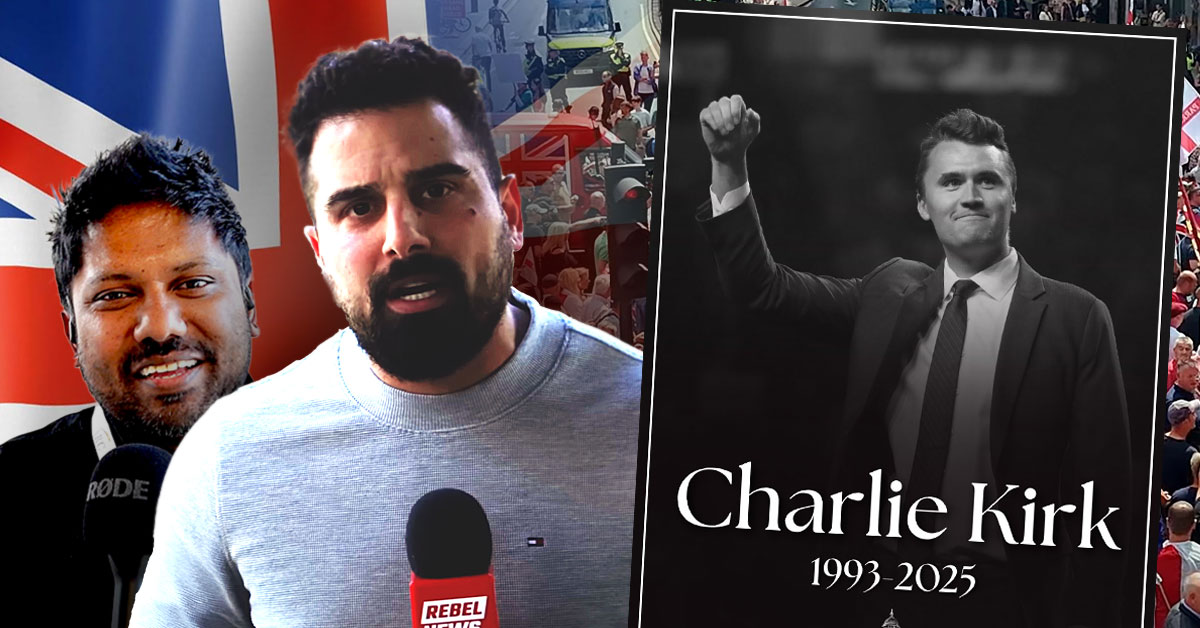 🔴 LIVE from the Charlie Kirk vigil in London