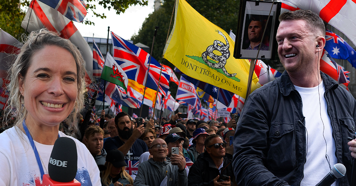 Massive Turnout for Tommy Robinson Rally in London