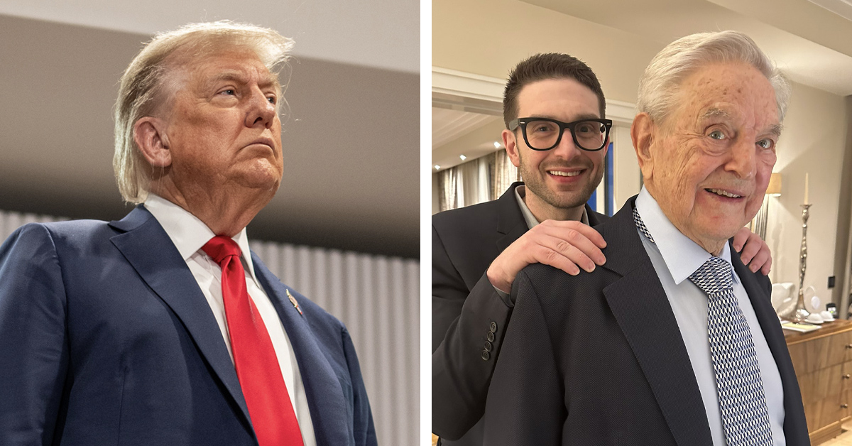 X / AlexanderSoros (right)