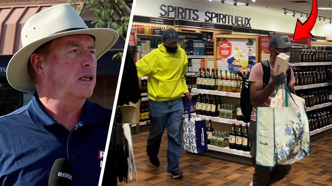 Caught on camera! Rebel News reporter witnesses heist at LCBO store