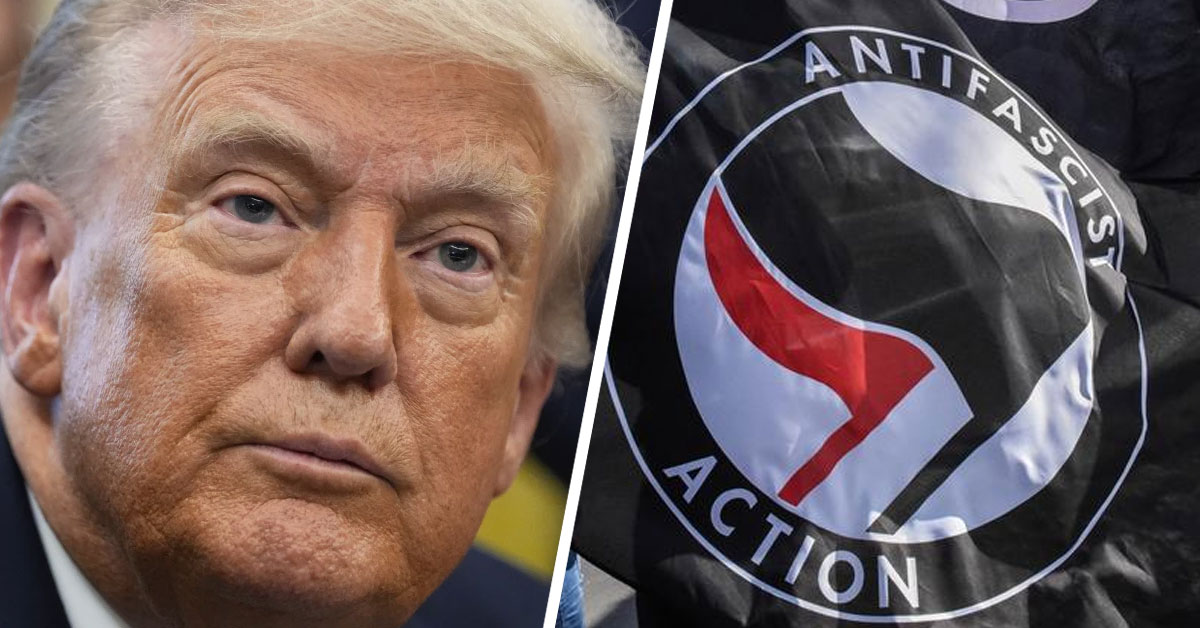 Trump announces he's designating Antifa a 'major terrorist organization'