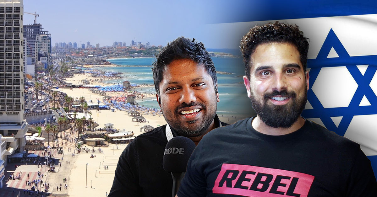 🔴 Tel Aviv Beach LIVE: Israelis react to Palestinian state recognition