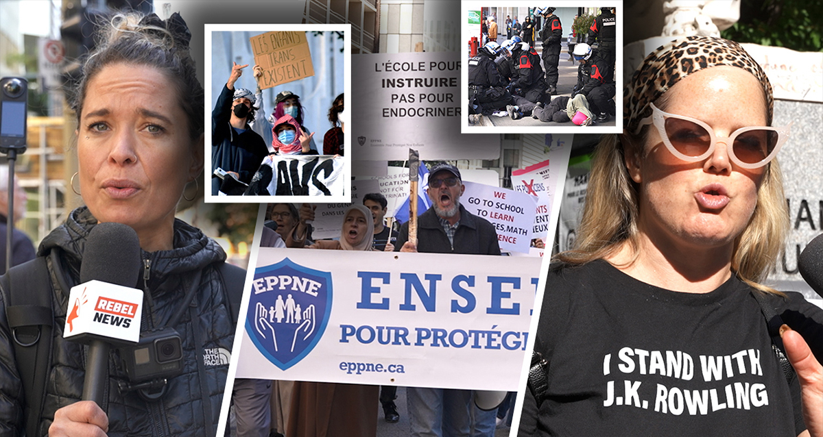 Antifa confronte des parents manifestant contre l’idéologie de genre dans les écoles