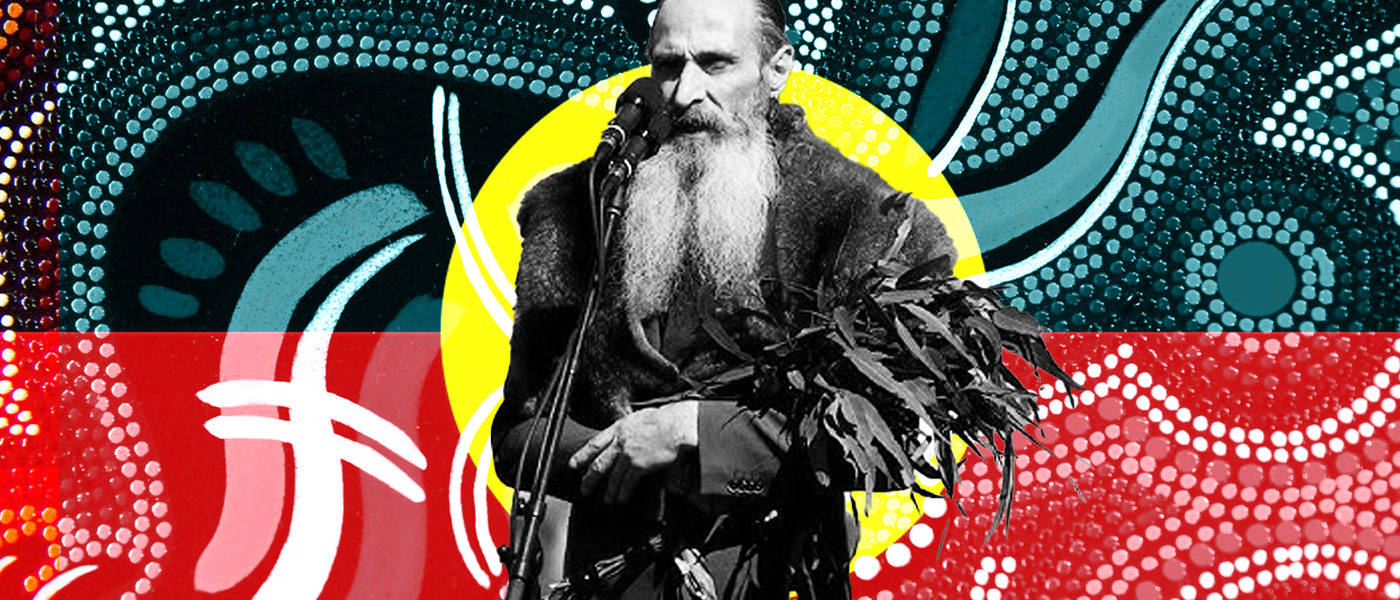 Wurundjeri Elder Uncle Colin Hunter Jnr / Digital image