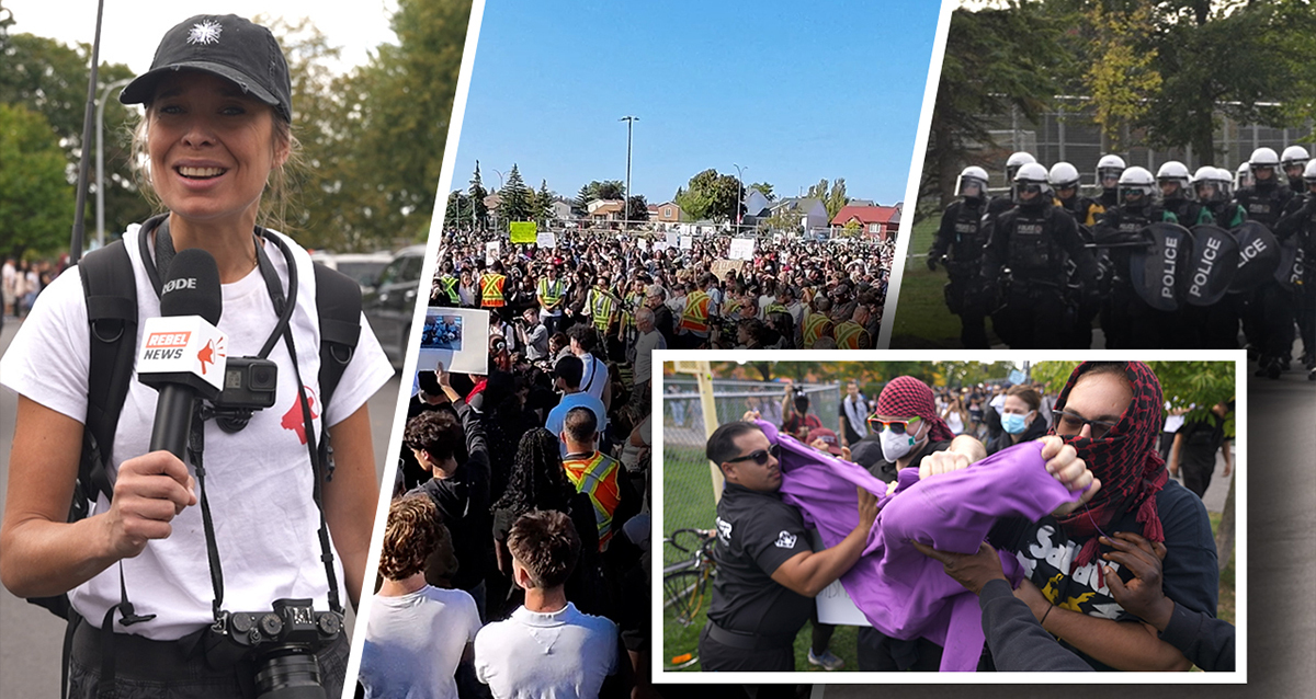 L’extrême gauche radicale Antifa détourne une veillée pour un adolescent tué par la police
